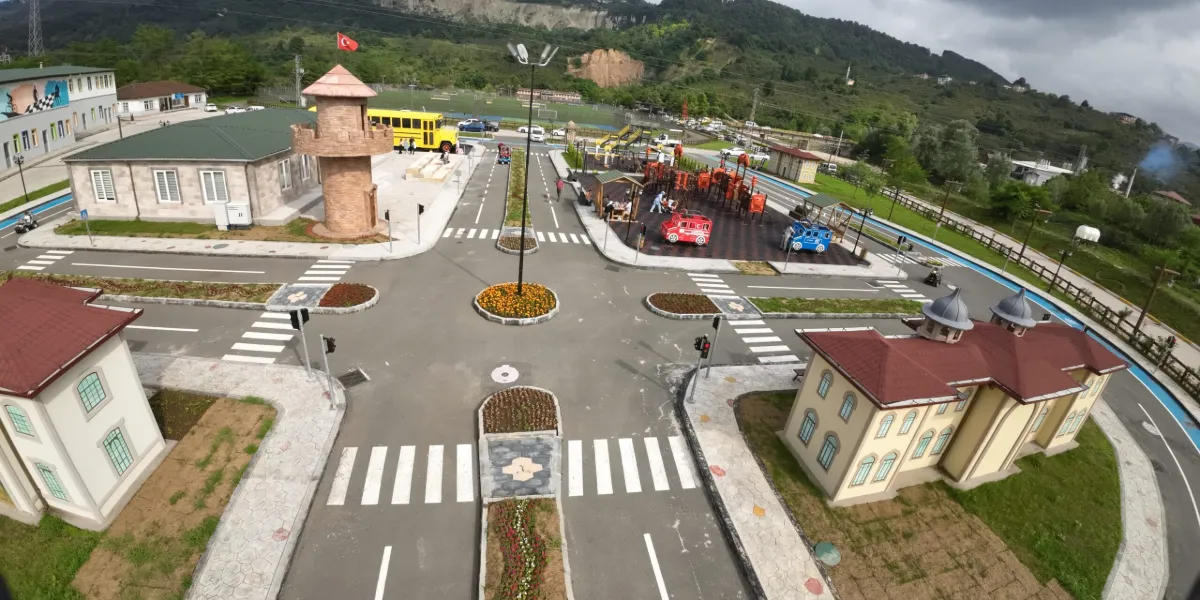 Ünye Belediyesi Çocuk Trafik Eğitim Pisti